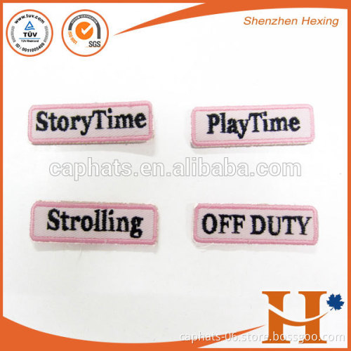 custom high quality embroidery patch from china manufacturer